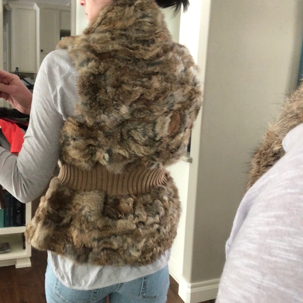 Authentic Rabbit Fur Vest